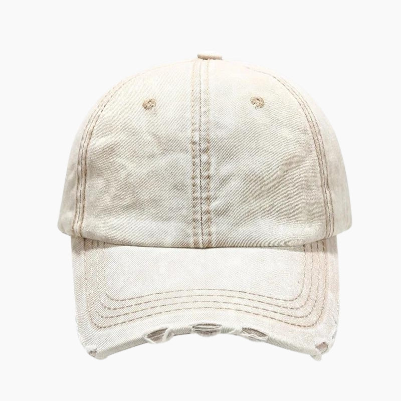 Y2K &#39;Denim&#39; cream cap