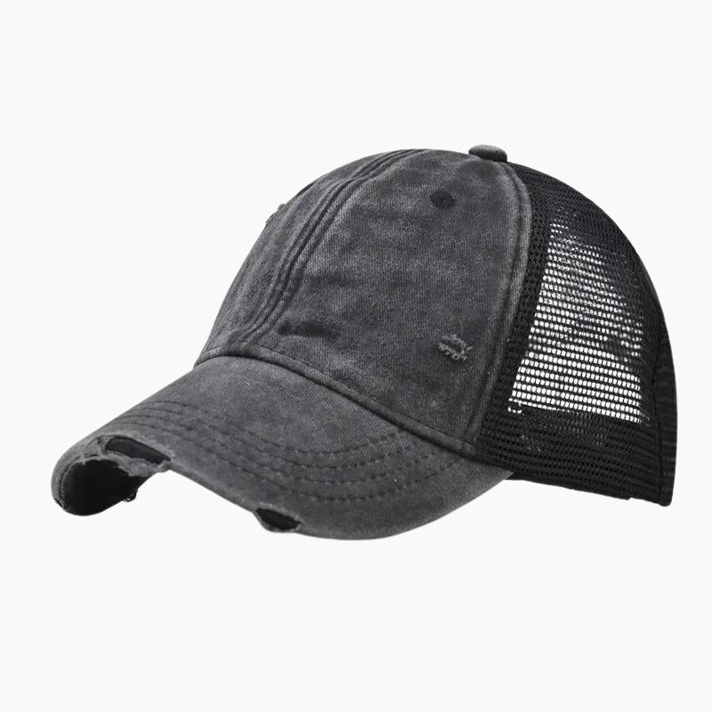 Y2K &#39;Denim&#39; Dark Gray Cap