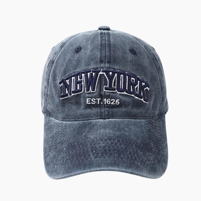 Blue Y2K &#39;New York&#39; Cap