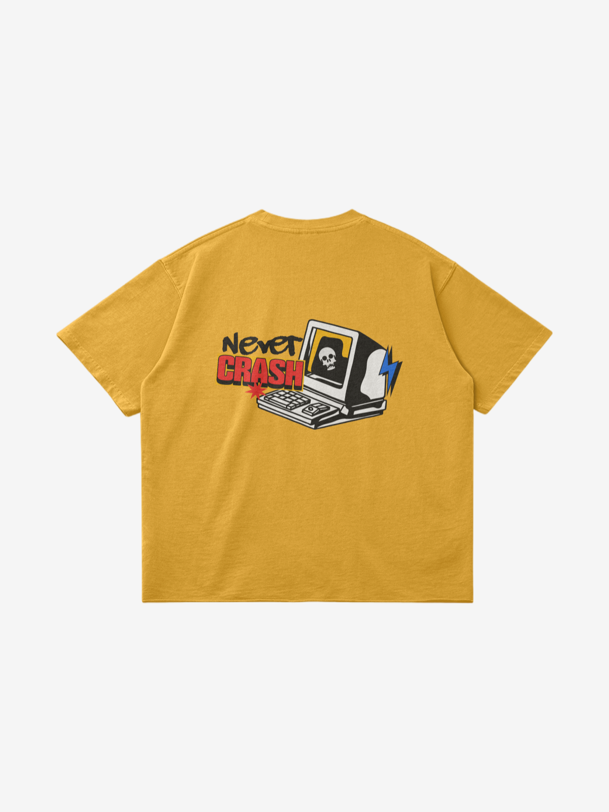 T-SHIRT &quot;NEVER CRASH