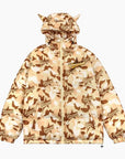 Y2K 'Camo Beige' Puffer Jacket