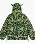 Y2K 'Green Camo' Down Jacket