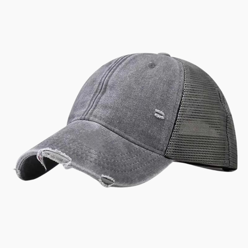 Y2K &#39;Denim&#39; Gray Cap