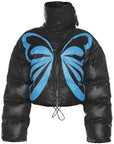 Butterfly down jacket