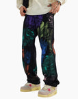 Y2K Edition Jeans 'Abstract Splash'