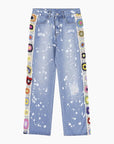 Y2K Edition 'Blue Crochet' Jeans