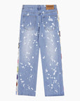 Y2K Edition 'Blue Crochet' Jeans