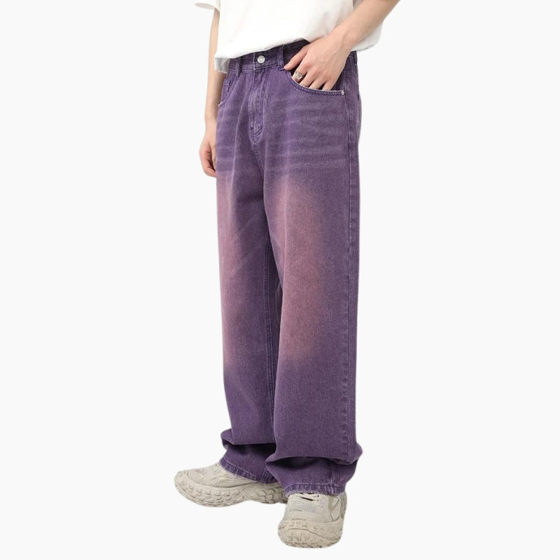 Y2K Edition Jeans &#39;Distressed Purple&#39;