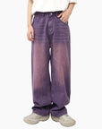 Y2K Edition Jeans 'Distressed Purple'