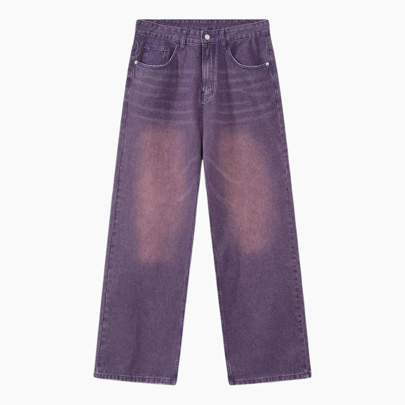 Y2K Edition Jeans &#39;Distressed Purple&#39;