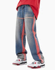 Y2K Edition Jeans 'Red Stripe'