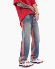 Y2K Edition Jeans 'Red Stripe'