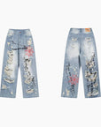 Y2K Edition 'Spider Web' Jeans