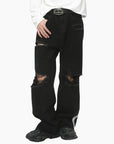 Y2K Edition Jeans 'Black Stripe'