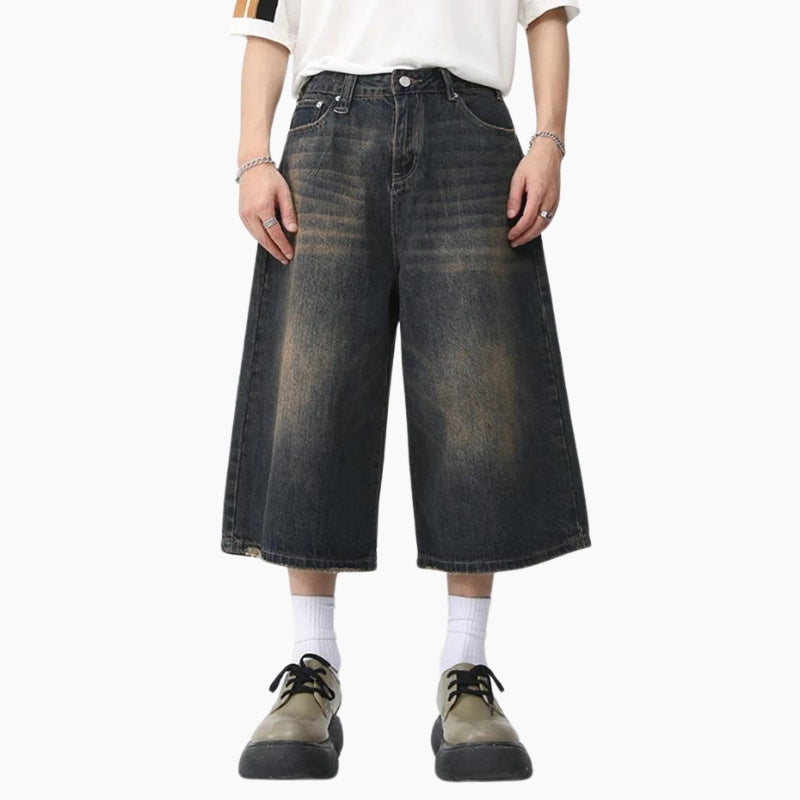 Y2K Edition &#39;Wide Crop&#39; Jeans