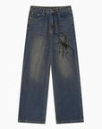 Y2K Mixed Jeans 'Spider Ink' Edition