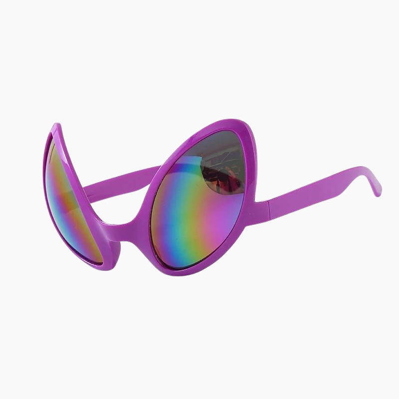 Y2K &#39;Alien&#39; Purple Glasses