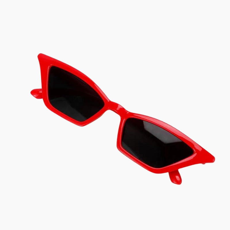 Y2K &#39;Retro&#39; red sunglasses