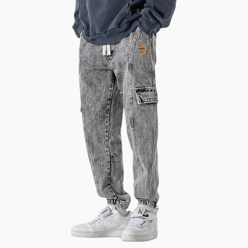 Y2K Edition &#39;Casual Cargo Gray&#39; Pants