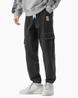 Y2K Pants 'Casual Black Cargo' Edition