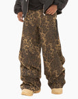 Y2K Pants 'Leopard Wild' Edition