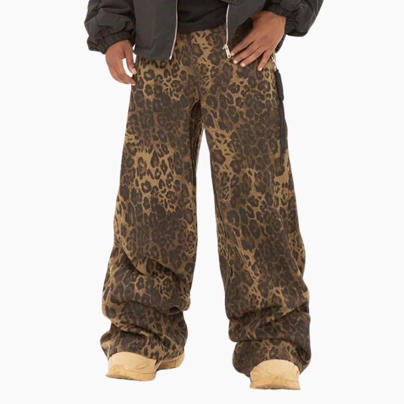 Y2K Pants &#39;Leopard Wild&#39; Edition