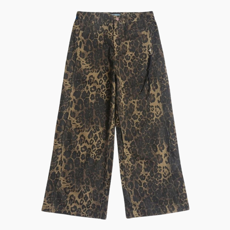 Y2K Pants &#39;Leopard Wild&#39; Edition