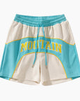 Short Y2K 'Mountain' Turquoise