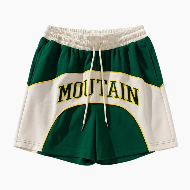 Short Y2K &#39;Mountain&#39; vert