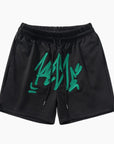 Short Y2K 'Street Vibes' black