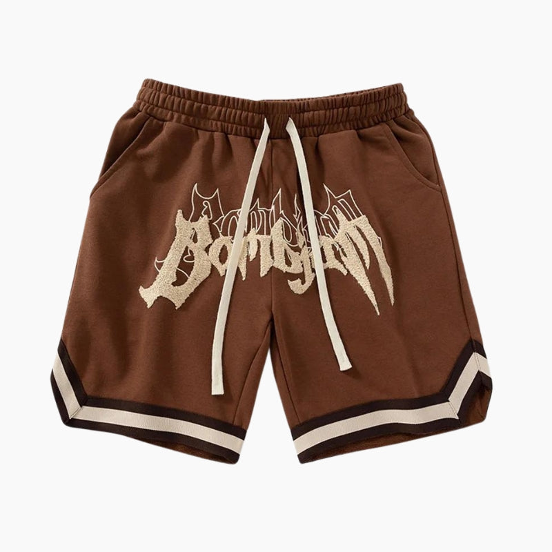 Short Y2K &#39;Streetwear&#39; brown