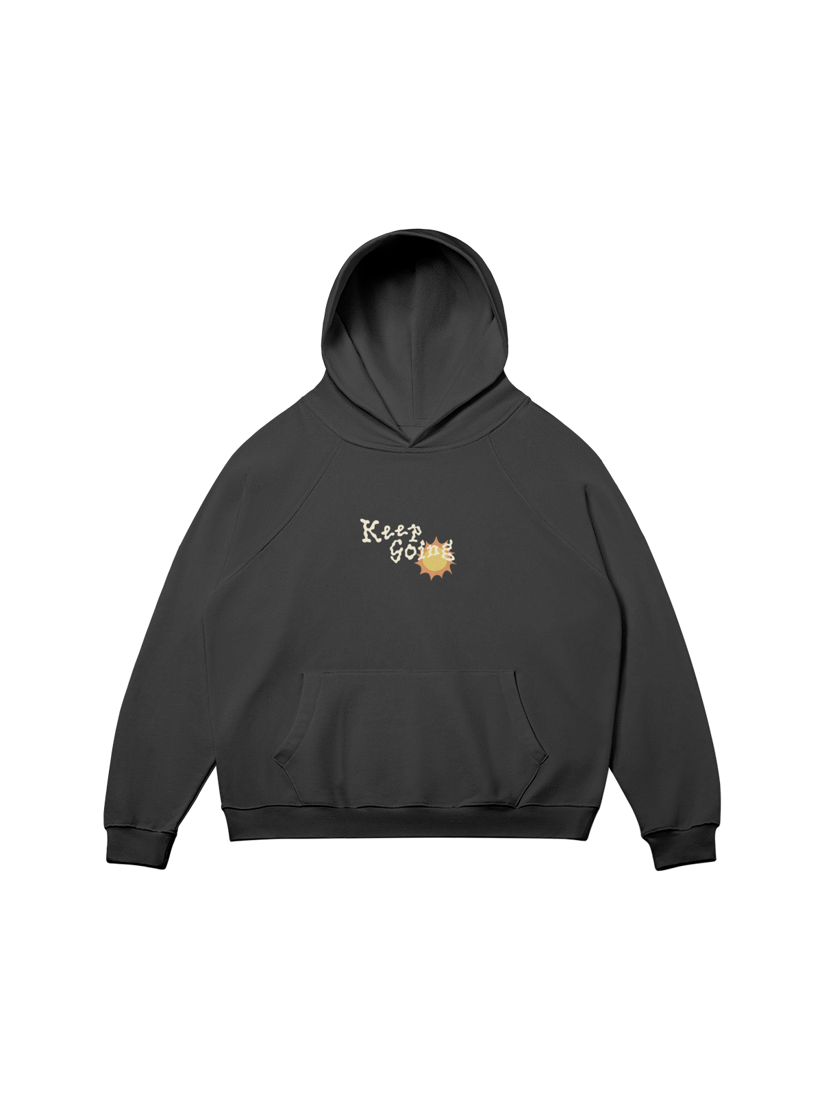 HOODIE &quot;KEEP GOING