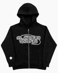 Y2K 'Galactic Youth' Black Hoodie