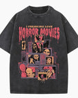 Y2K T-Shirt 'Horror Movies Lover'