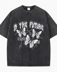 Y2K 'In The Future' Black T-Shirt