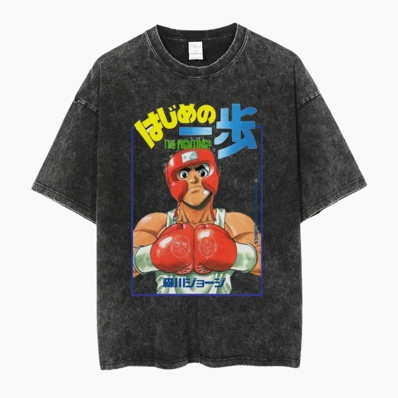 Y2K T-Shirt &#39;Ippo Makunouchi&#39;