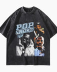 Y2K 'Pop Smoke Portrait' T-Shirt