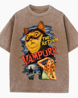 Y2K 'Vampurr' Brown T-Shirt