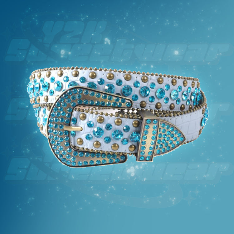 Blue diamond belt