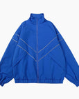 Y2K 'Blue V-Line' Jacket