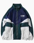 Y2K 'Classic Windbreaker' green jacket