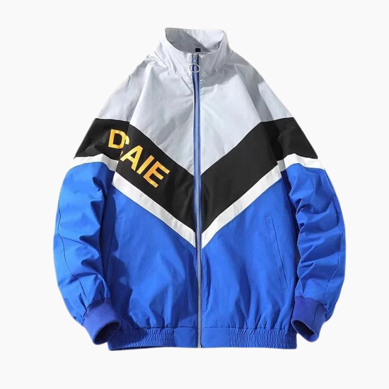 Y2K &#39;Dynamic Stripes&#39; Jacket