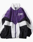 Y2K 'Retro Sport' Purple Jacket