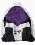 Y2K 'Retro Sport' Purple Jacket